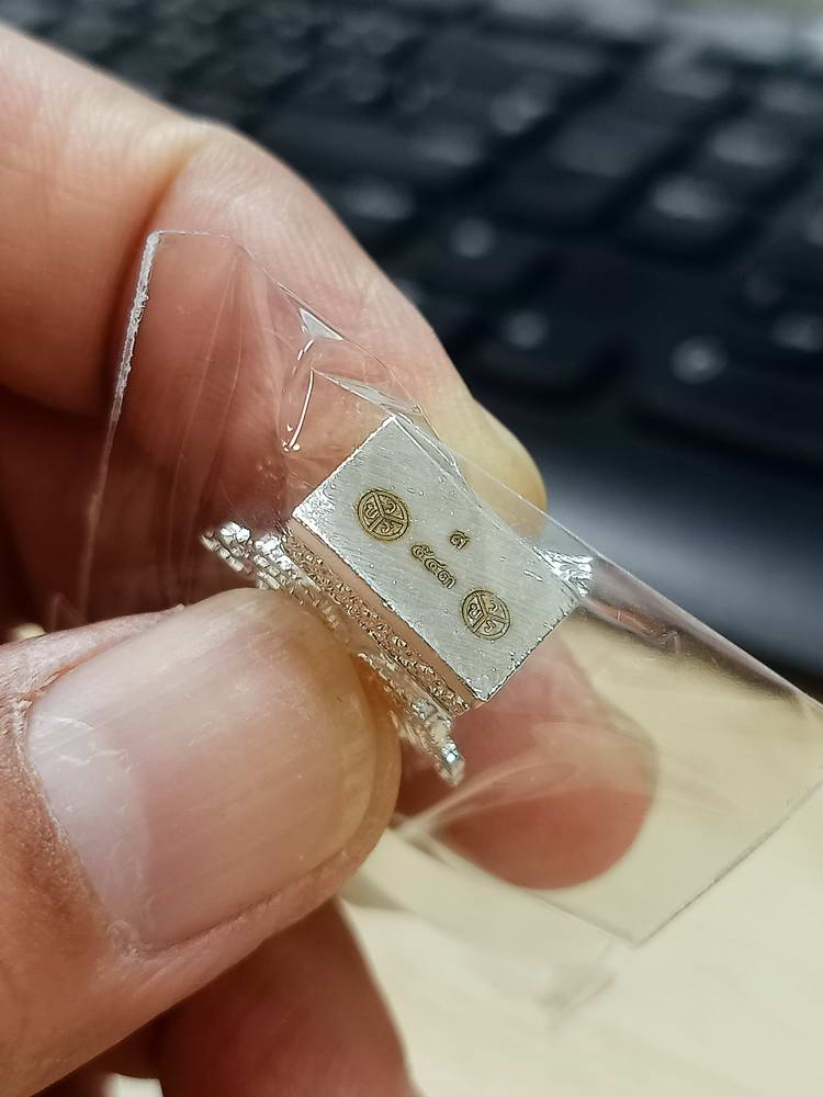 4-614 ท้าวเวสสุวรรณ ยกฐานะ ทองนำโชค หลวงพ่อทอง สุทฺธสีโล วัดบ้านไร่ จ.นครราชสีมา 2564 กล่องเดิม