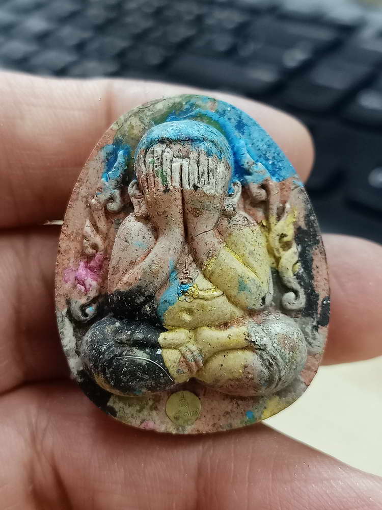 4-627 พระปิดตาจัมโบ้ นะ เมตตา หลวงพ่อพัฒน์ วัดห้วยด้วน จ.นครสวรรค์ 2565 กล่องเดิม