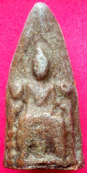 *พิมพ์พระเลี่ยงลำพูน หลวงปู่ธูป วัดแคนางเลิ้ง กทม. ปี๒๕๐๔ เนื้อผงน้ำมัน*