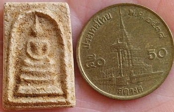 *สมเด็จฯคะแนน หลังยันต์นะ เนื้อผง วัดหนองปลิง นครสวรรค์ ปี๒๕๐๙ ลพ.กวย ลพ.พรหม ร่วมเสก*