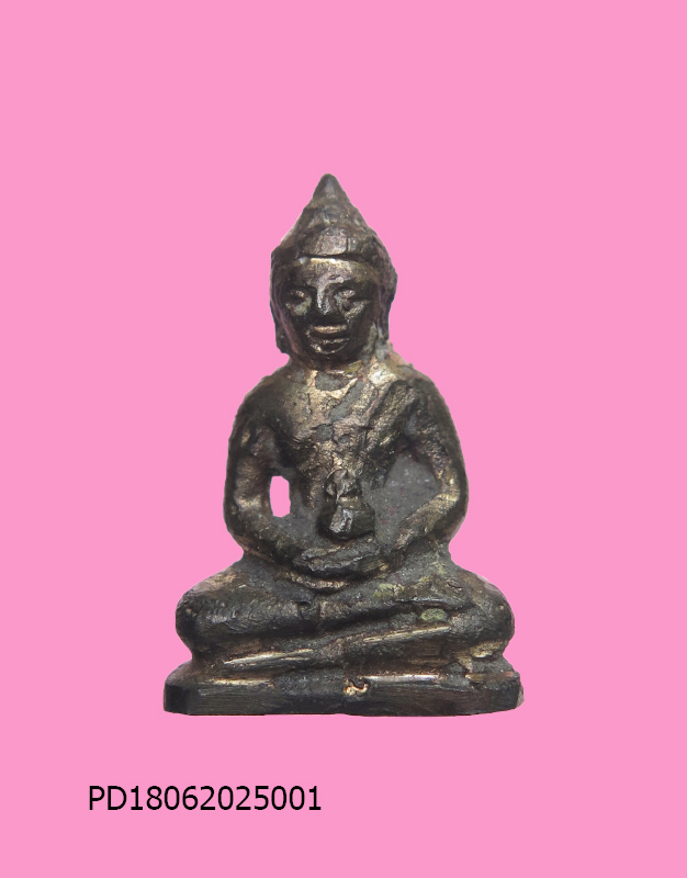 พระชัยวัฒน์ หลวงปู่คำบ่อ วัดใหม่บ้านตาล สกลนคร รุ่นจิตปัญโญ 79 เบอร์ 8 จารเต็ม