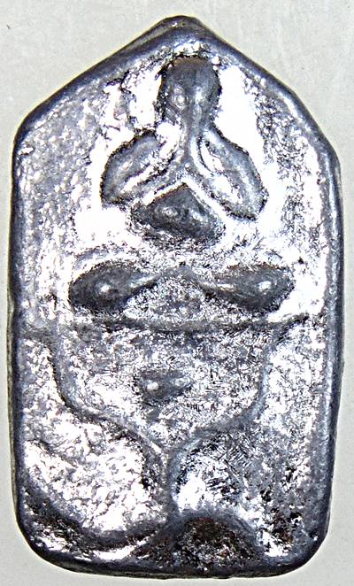 ๒๐ พระปิดตาหลวงพ่อขันวัดนกกระจาบ เนื้อตะกั่ว จารหลัง ย้อนยุค