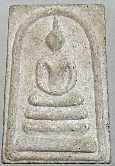 ๒๐ พระสมเด็จหลังข้าวสารหิน หลวงปู่บุดดา อธิฐานจิต