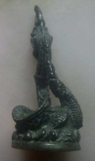 **เบาๆ**รูปหล่อพญานาคราช เนื้อโลหะผสม เก่า ไม่ทราบที่**สวยๆ เชิญชมครับ