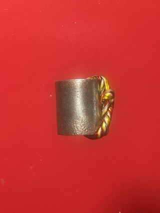 ตะกรุด ลูกอมโลกธาตุ พระมหาสุรศักดิ์ วัดประดู่พระอารามหลวง สมุทรสงคราม เนื้อดีบุก พร้อมกล่องเดิม