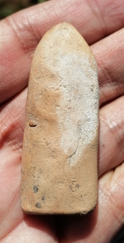 พระสรรค์ยืน หลวงพ่อกวย วัดโฆสิตาราม จ.ชัยนาท เนื้อดิน เคาะเดียว    