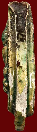 *พระกลีบบัวอรหัง หลวงปู่ไข่  วัดเชิงเลน (วัดบพิตรภิมุข) กทม.เคลือบเขียว*