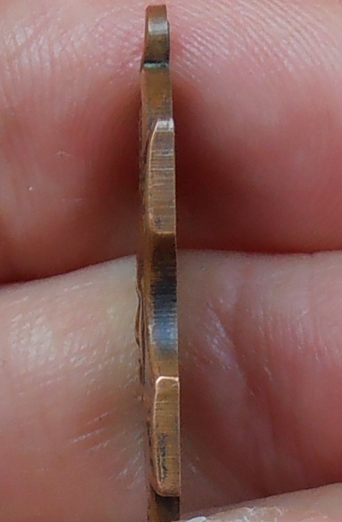 เหรียญพระครูชุ่ม วัดราชคาม ราชบุรี ปี ๒๔๘๖