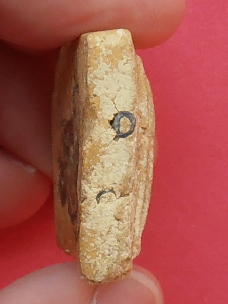 พระสมเด็จเกศบัวตูม หลวงปู่เทียน วัดโบสถ์ ปทุมธานี ตะกรุด๒ดอก