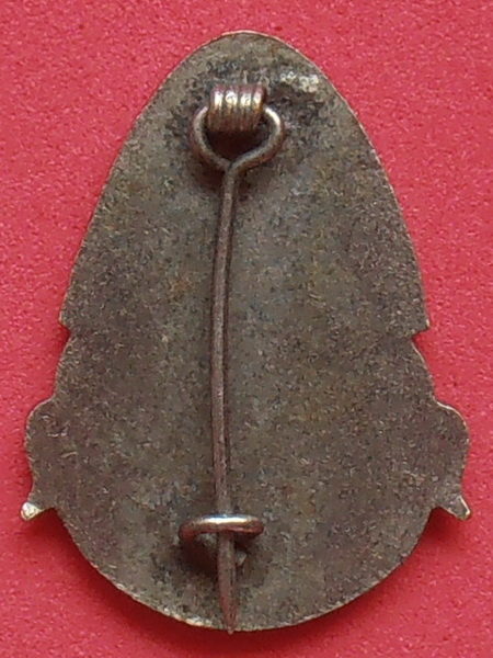 เข็มกลัด หลวงพ่อโต วัดเจริญสุขาราม สมุทรสงคราม