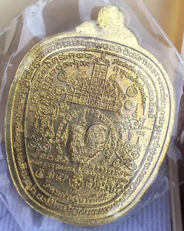 หลวงพ่อพัฒน์ ปุญฺญกาโม วัดห้วยด้วน จ.นครสวรรค์ เหรียญแอบเปิล