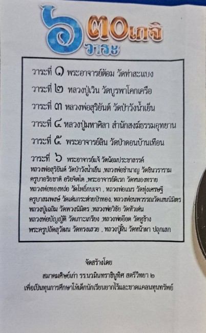 เหรียญเปิดโลกหลวงปู่ทวด เนื้อปีกเครื่องบิน ปลุกเสก 6 วาระ 30 เกจิ หลวงปู่มหาศิลา ปี 2566 เคาะเดียว