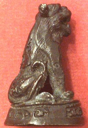 *เสือโลหะหล่อฯ รุ่น๒ ลพ.บุญมี วัดเขาสมอคอน ลพบุรี*