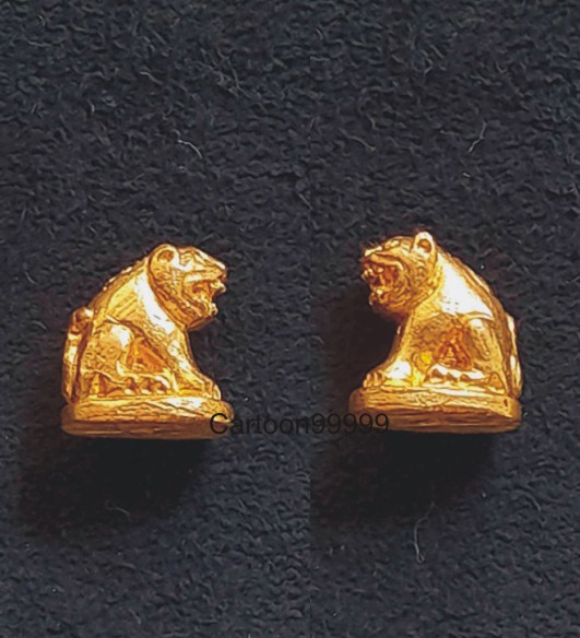 เสือจิ๋ว เนื้อทองทิพย์ หลวงพ่อเพี้ยน วัดเกลินกฐิน ลพบุรีครับ สวย เดิม ไม่มีกล่องครับผม