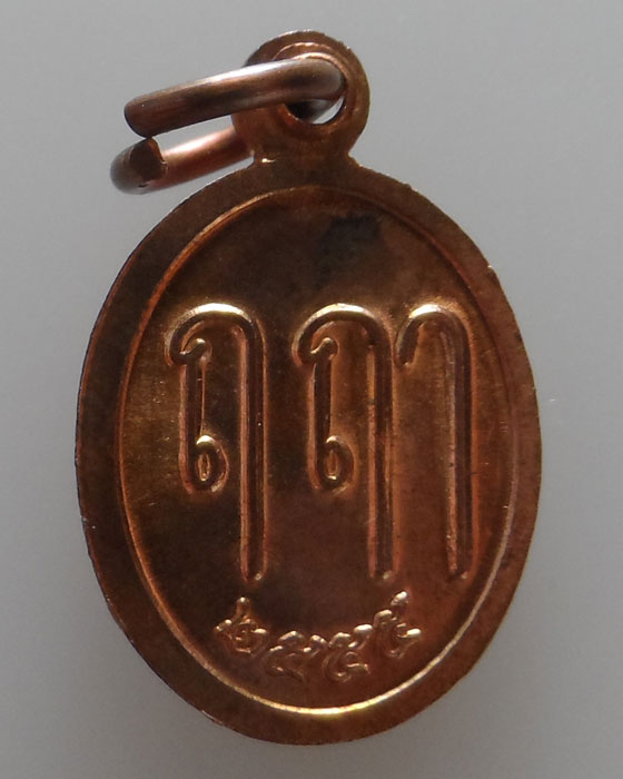 เหรียญเม็ดแตง ปู่ฤาษีเจริญพร รุ่น มงคลเทพทักษิณ ปี๒๕๕๕