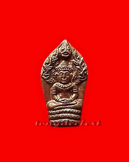 พระนาคปรกใบมะขาม หลวงปู่หลิว วัดไร่แตงทอง รุ่นแรก ปี 2535 หายาก สวยมากค่ะ