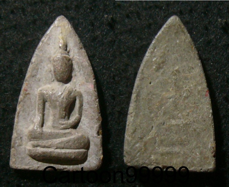 พระสรรค์นั่ง พิมพ์โบราณ พระเนื้อดิน บางๆ สวยๆ เดิมสุดๆ ครับ