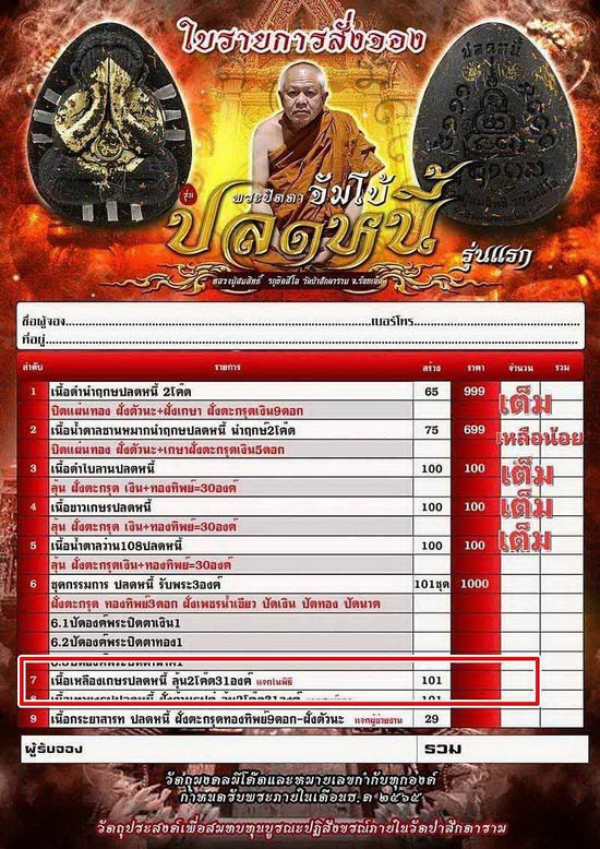 พระปิดตาจัมโบ้ หลวงปู่สมสิทธิ์ วัดป่าสักดาราม รุ่นปลดหนี้ ปี2565 เนื้อเหลืองเกษร