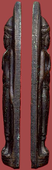 *พระร่วงยืนหลังรางปืน วัดพระธาตุดอยสุเทพ เชียงใหม่ ปี๒๕๑๕ เนื้อทองแดงรมดำ บล๊อคเจดีย์จม*