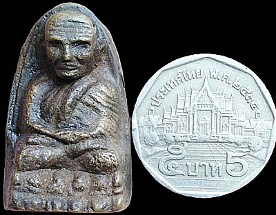 *หลวงปู่ทวด หล่อโบราณ รุ่นแรก ปี๒๕๓๑ หลวงพ่อด่วน วัดบางนอน ระนอง*