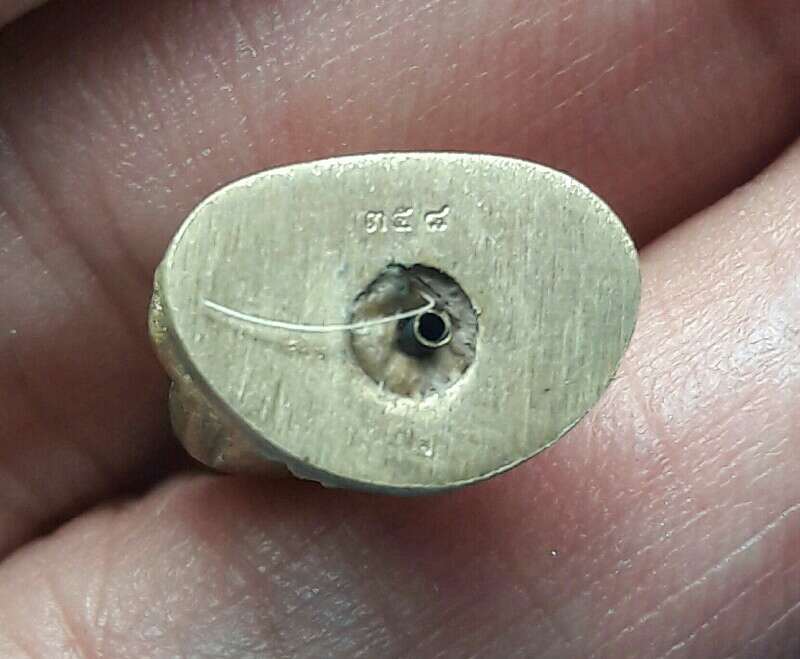 กริ่งหลวงปู่เพ็ง จันทรังษี รุ่น อายุยืน รวยทันใจ วัดโพธิ์ศรีละทาย จ.ศรีสะเกษ เคาะเดียว