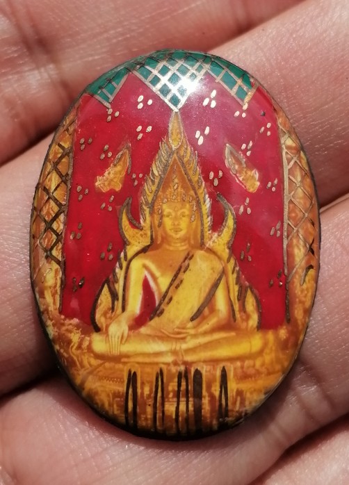 ล็อคเก็ตพระพุทธชินราช ปี 2515 พิธีจักรพรรดิ์มหาพุทธาภิเษก 2515 จ.พิษณุโลก เคาะเดียว