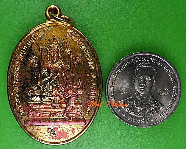 ท้าวมหาพรหมหลวงพ่ออินทร์คำ วัดไชยสถาน เชียงใหม่ .1453.*