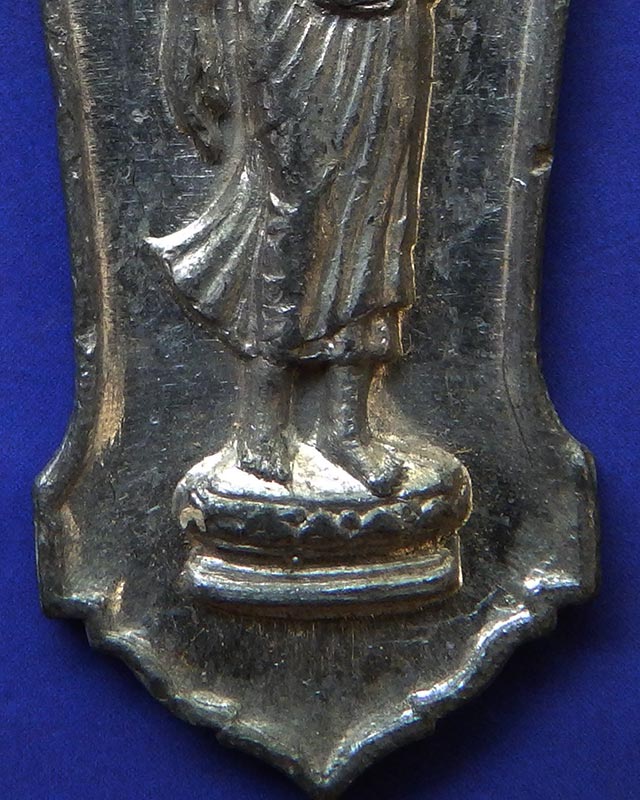 10.พระลีลา 25 พุทธศตวรรษ เนื้อชิน พิมพ์หางหงส์