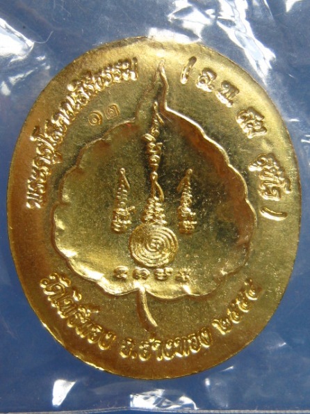 เหรียญหลวงพ่อสม วัดโพธิ์ทอง อ่างทอง ปี2554