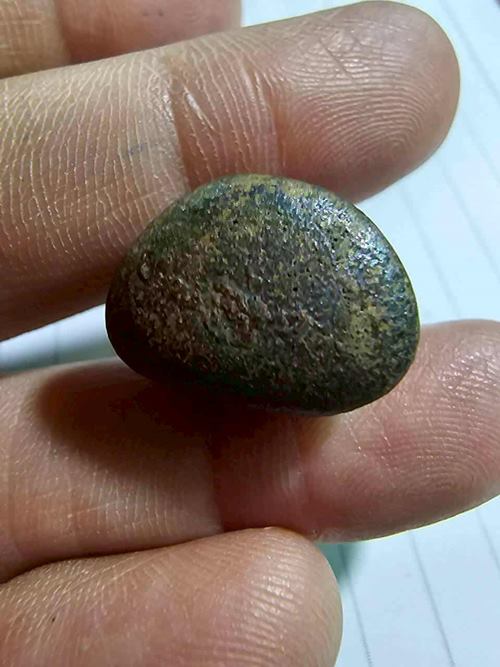 รูปหล่อหลวงพ่อเงิน พิมพ์เบ้าทุบ เนื้อนวะโลหะ(ผิวไฟโบราณ) ปี2540 กล่องวัดเดิมๆครับ