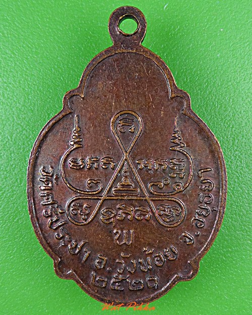 เหรียญเต่าพระครูพิง วัดศรีประชา อยุธยา .3792.*