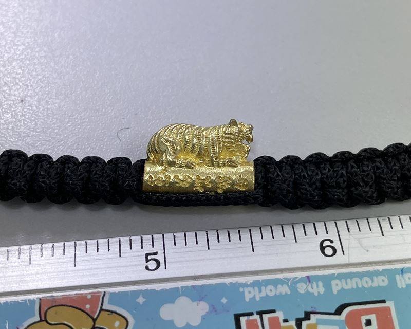 ตะกรุดข้อมือเสือเล็ก-เสือเดี่ยว (เมตตา-มหาอำนาจ-คุ้มภัย) หลวงพ่อเปิ่น วัดบางพระ จ.นครปฐม