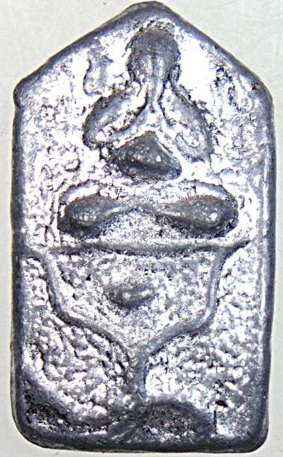 ๒๐ พระปิดตาหลวงพ่อขันวัดนกกระจาบ เนื้อตะกั่ว จารหลัง ย้อนยุค