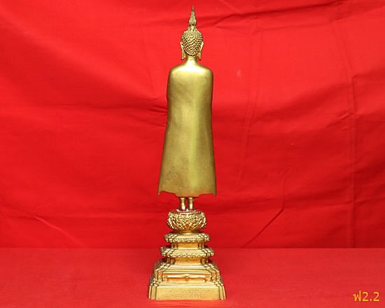 พระบูชาหลวงพ่อบ้านแหลม สูง 14 นิ้ว วัดเพชรสมุทร จ.สมุทรสงคราม