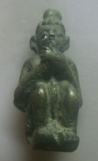 **เบาๆ**กุมารดูดรก หลังยันต์ หล่อเก่า เนื้อทองผสม ไม่ทราบที่**สวยๆ เชิญชมครับ