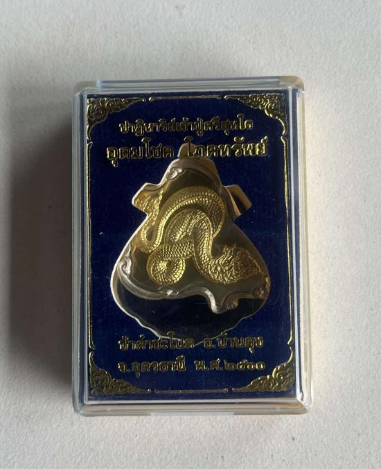 เหรียญปาดตาล ปาฏิหาริย์เจ้าปู่ศรีสุทโธ รุ่น อุดมโขค โภคทรัพย์ ป่าคำชะโนด อำเภอบ้านดุง จ.อุดรธานี ปี 