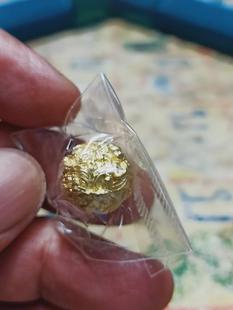 4-427 ลูกอมไอ้ไข่ รุ่นรวยบันดาลทรัพย์ วัดศรีมาประสิทธิ์ จ.นครศรีธรรมราช 2563 หมายเลข 5826 กล่องเดิม