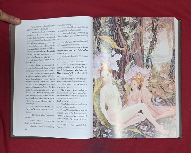 (ปิด89-) หนังสือ มักกะลีผล "โดยสุทัสสา อ่อมค้อม" ปกแข็ง 18.5x26.5 ซ.ม. 458หน้า (สภาพมือ2)