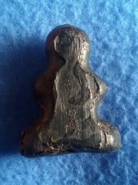 พระปิดตาอาจารย์ผัน พิมพ์ใหญ่ วัดอินทาราม จ. นนทบุรี รุ่นแรก พ.ศ. 2517