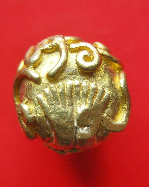 พระปิดตาไจยะเบงชร ครูบาอิน อินโท เนื้อทองจังโก๋