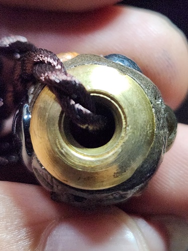  สำนักป่าพระธรรมญาณมุนี จ.นครปฐม ตะกรุดโลกธาตุ พระอาจารย์สมพร สมวโร  รุ่นเหล็กไหลวัชระธาตุ 