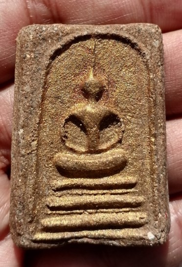 พระสมเด็จทรายเสก​ พิมพ์ใหญ่​ หลวงพ่อกวย วัดโฆสิตาราม จ.ชัยนาท​ หายาก เคาะเดียว  