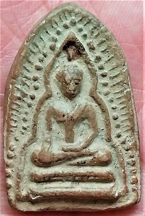 *พระพุทธชินราช ข้างขีด กรุวัดทับผึ้ง สุโขทัย เนื้อดิน*