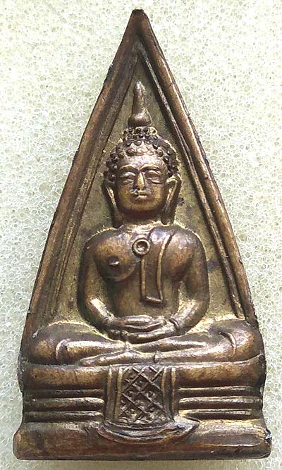 หลวงพ่อโสธร 2 หน้า เนื้อทองเหลือง