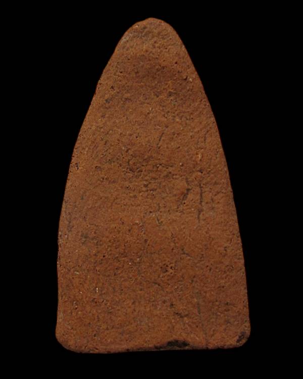 พระสรรค์นั่งฐานขีดตัดชิด หลวงพ่อกวย ชุตินันธโร เนื้อดิน วัดโฆสิตาราม จ.ชัยนาท