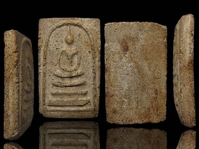 Rare Item !!! พระสมเด็จหลวงปู่นาค วัดระฆังฯพิมพ์ใหญ่จัมโบ้ ยุคต้น สองขอบ