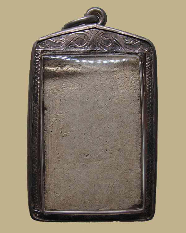 พระสมเด็จ ๗ ชั้น อกวี หลวงพ่อสุด วัดกาหลง ปี ๒๔๘๕ เลี่ยมเงิน