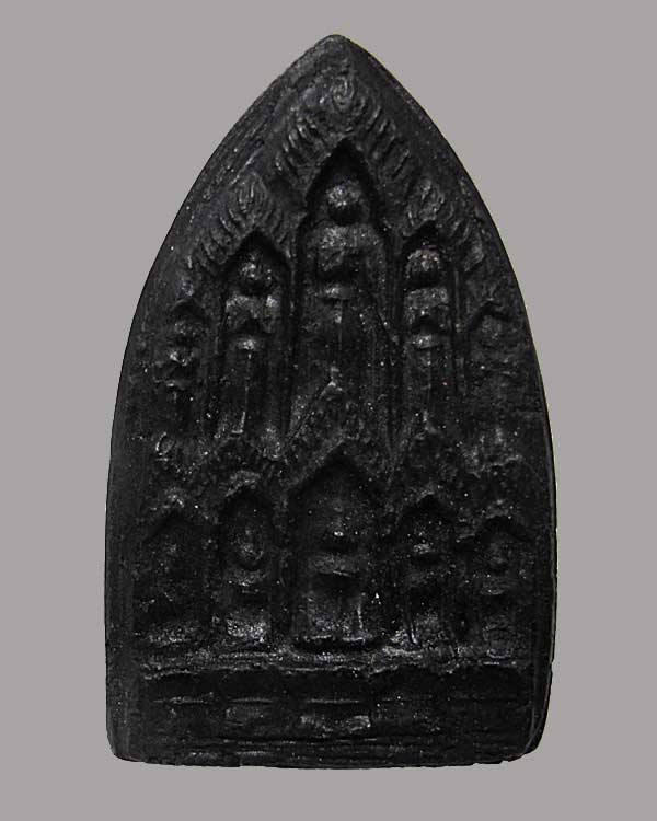 พระสิบทัศน์ (เนื้อผงใบลาน) หลวงพ่อเงิน วัดดอนยายหอม จ.นครปฐม