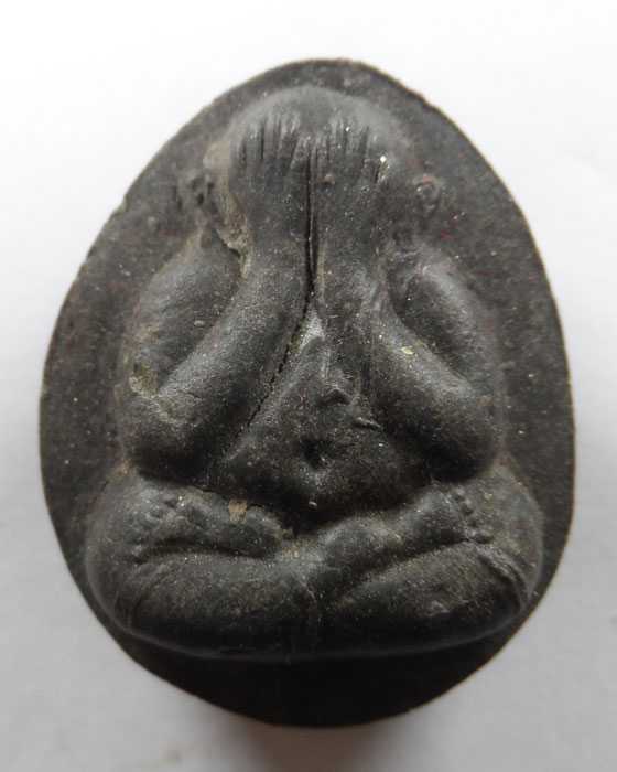 พระปิดตาหลวงปู่โต๊ะย้อนยุค รุ่นทวิมหาบูรพาจารย์ วัดถ้ำสิงโตทอง จ.ราชบุรี ปี๒๕๖๕