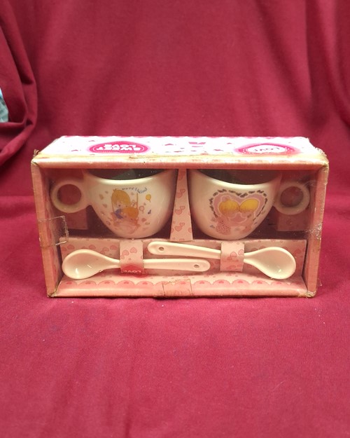 (ปิด89-) ชุดแก้วน้ำเซรามิค SWEET LOVE (สภาพไม่ได้ใช้)